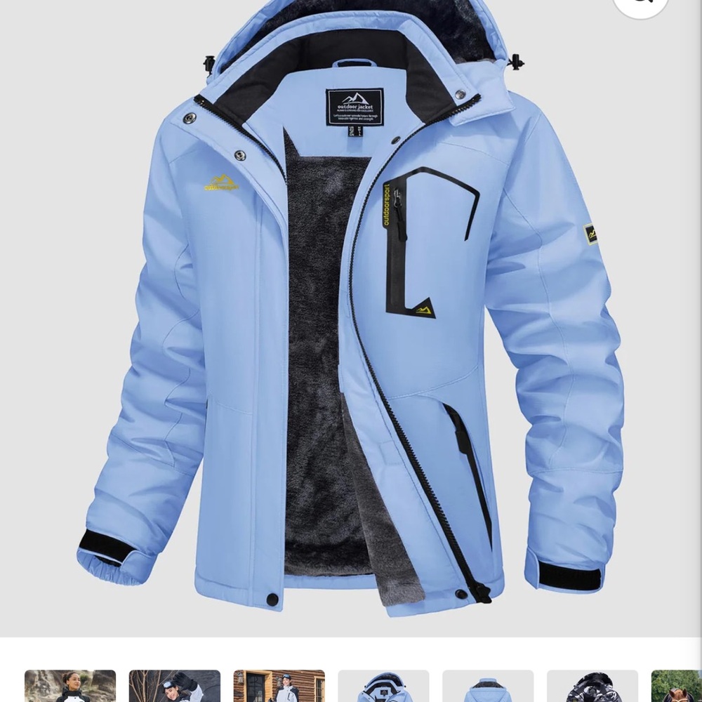 Women’s Blue Winter Jacket